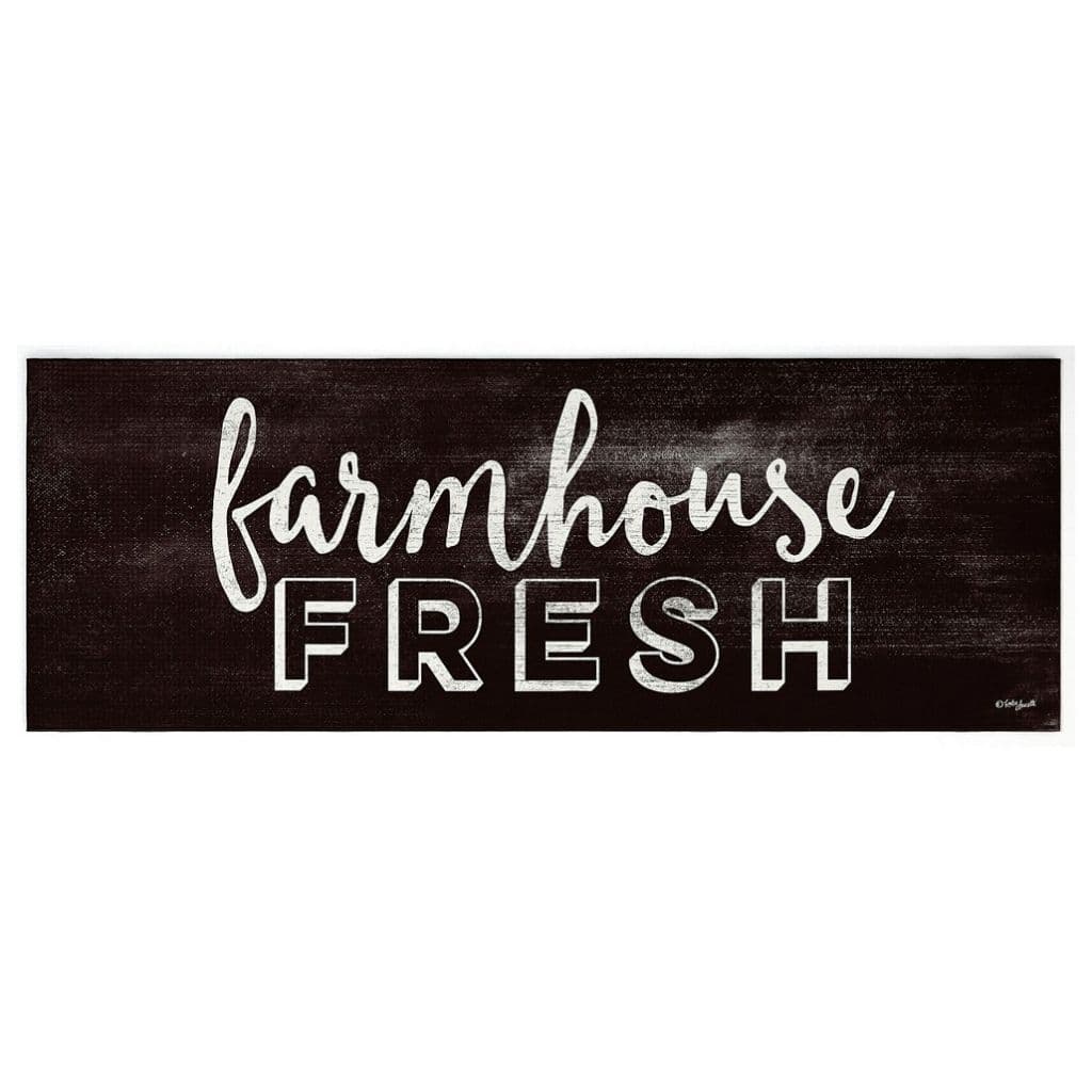 20 x 55-Inch Anti-Fatigue Kitchen Mat - Farmhouse Fresh