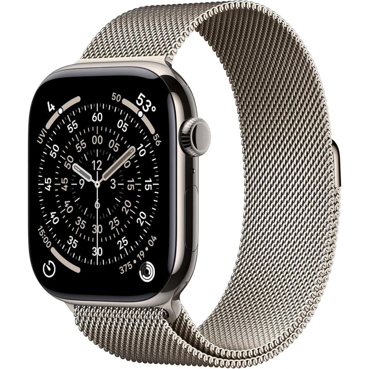 Apple Watch Series 11 (2025) GPS+LTE - 46MM - Natural Titanium Milanese Loop