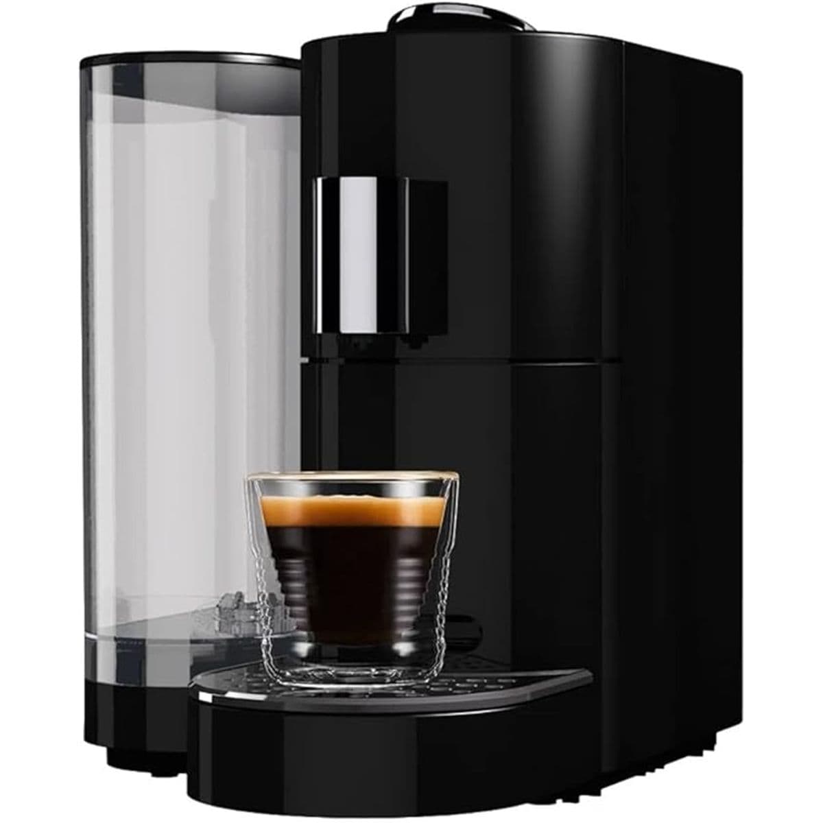 K-Fee Twins II Single Serve Coffee Espresso Maker - Black Chrome