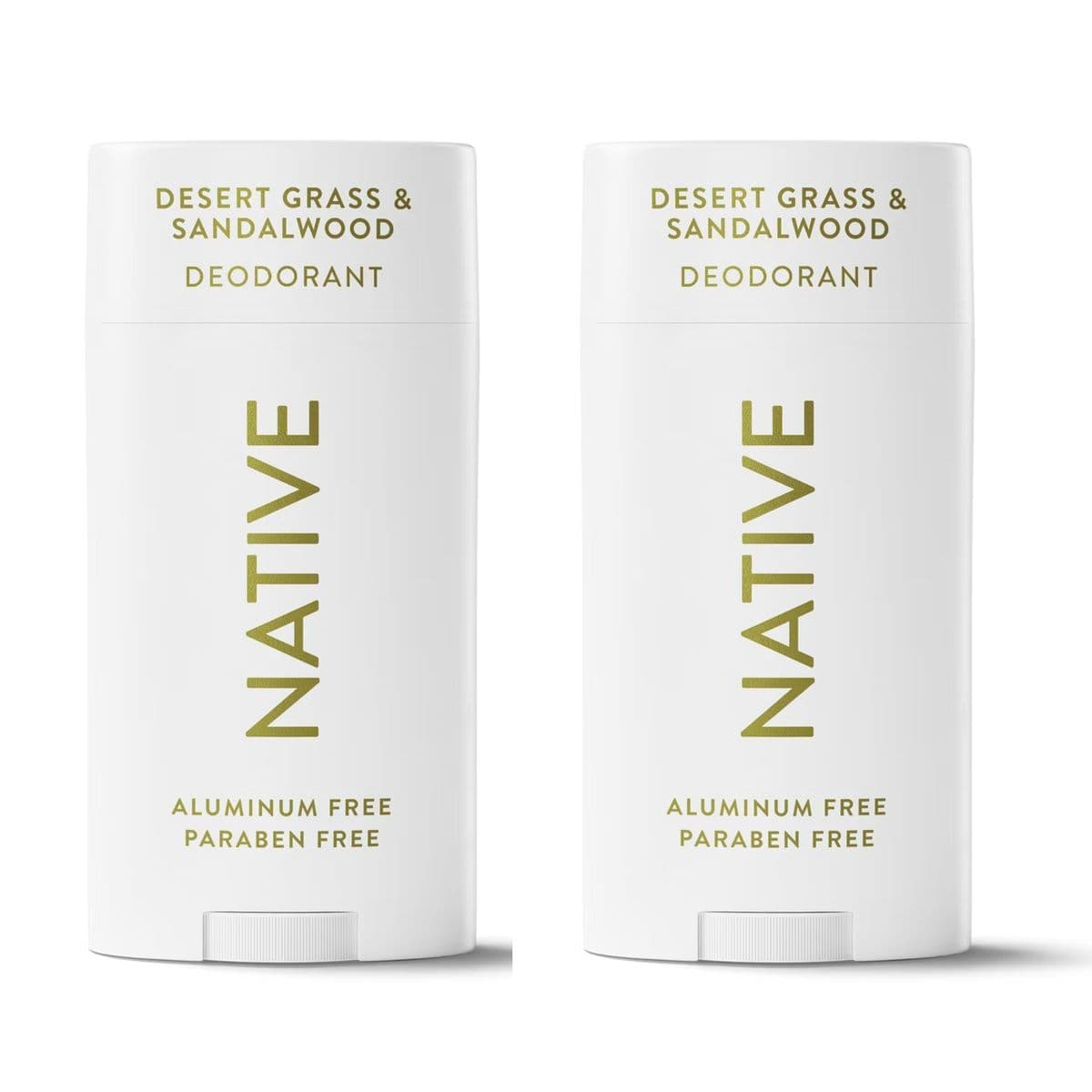 Native Aluminum Free Deodorant (2-Pack) - Desert Grass & Sandalwood