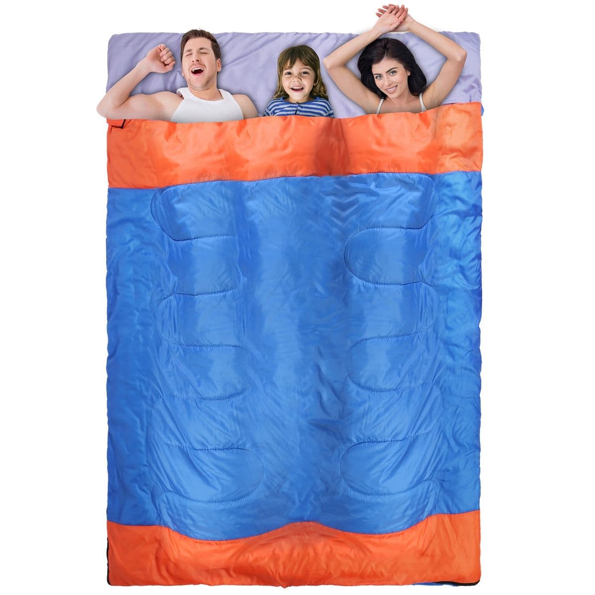 LakeForest® 2- and 3-Person Sleeping Bags - LakeForest 3 Person Sleeping Bag